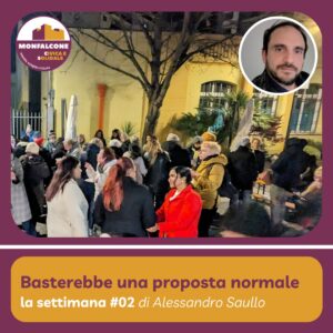 Scopri di più sull'articolo Basterebbe una proposta normale