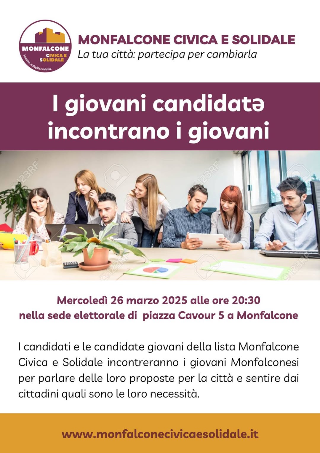 Scopri di più sull'articolo I giovani candidatǝ incontrano i giovani