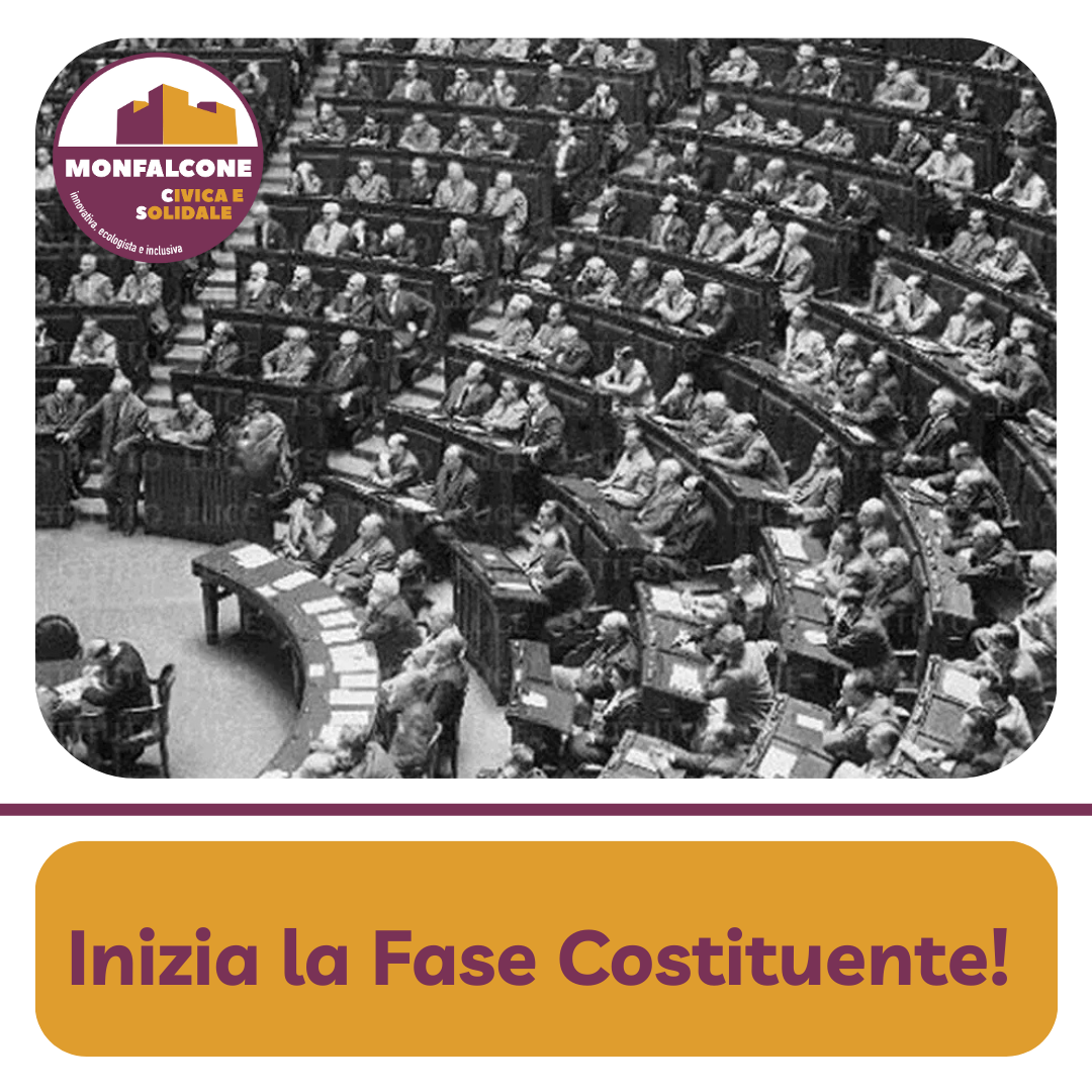 Al momento stai visualizzando Inizia la Fase Costituente!